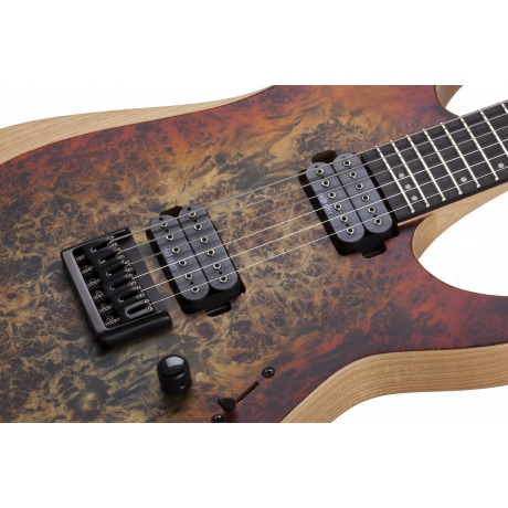 Schecter Reaper-6 Elektro Gitar (Infernoburst)<br>Fotoğraf: 4/9