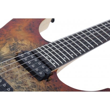 Schecter Reaper-6 Elektro Gitar (Infernoburst)<br>Fotoğraf: 5/9