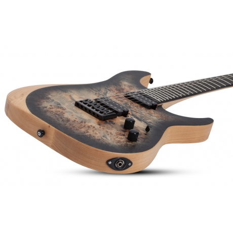 Schecter Reaper-6 Elektro Gitar (Satin Charcoal Burst)<br>Fotoğraf: 6/8