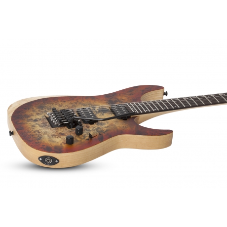 Schecter Reaper-6 FR Elektro Gitar (Infernoburst)<br>Fotoğraf: 2/8