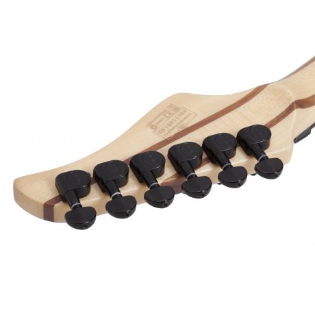 Schecter Reaper-6 FR Elektro Gitar (Satin Charcoal Burst)<br>Fotoğraf: 8/8