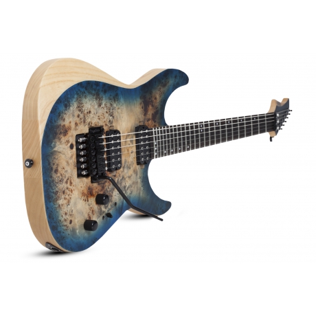 Schecter Reaper-6 FR Elektro Gitar (Satin Sky Burst)<br>Fotoğraf: 2/6