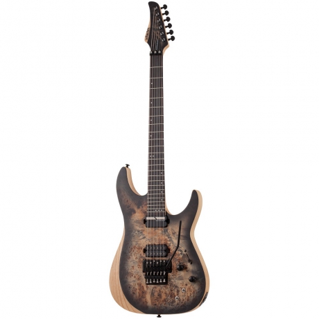 Schecter Reaper-6 FR-S Elektro Gitar (Satin Charcoal Burst)<br>Fotoğraf: 1/7