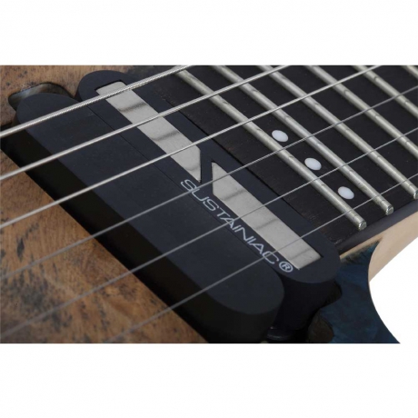 Schecter Reaper-6 FR S Elektro Gitar (Satin Sky Burst)<br>Fotoğraf: 3/6