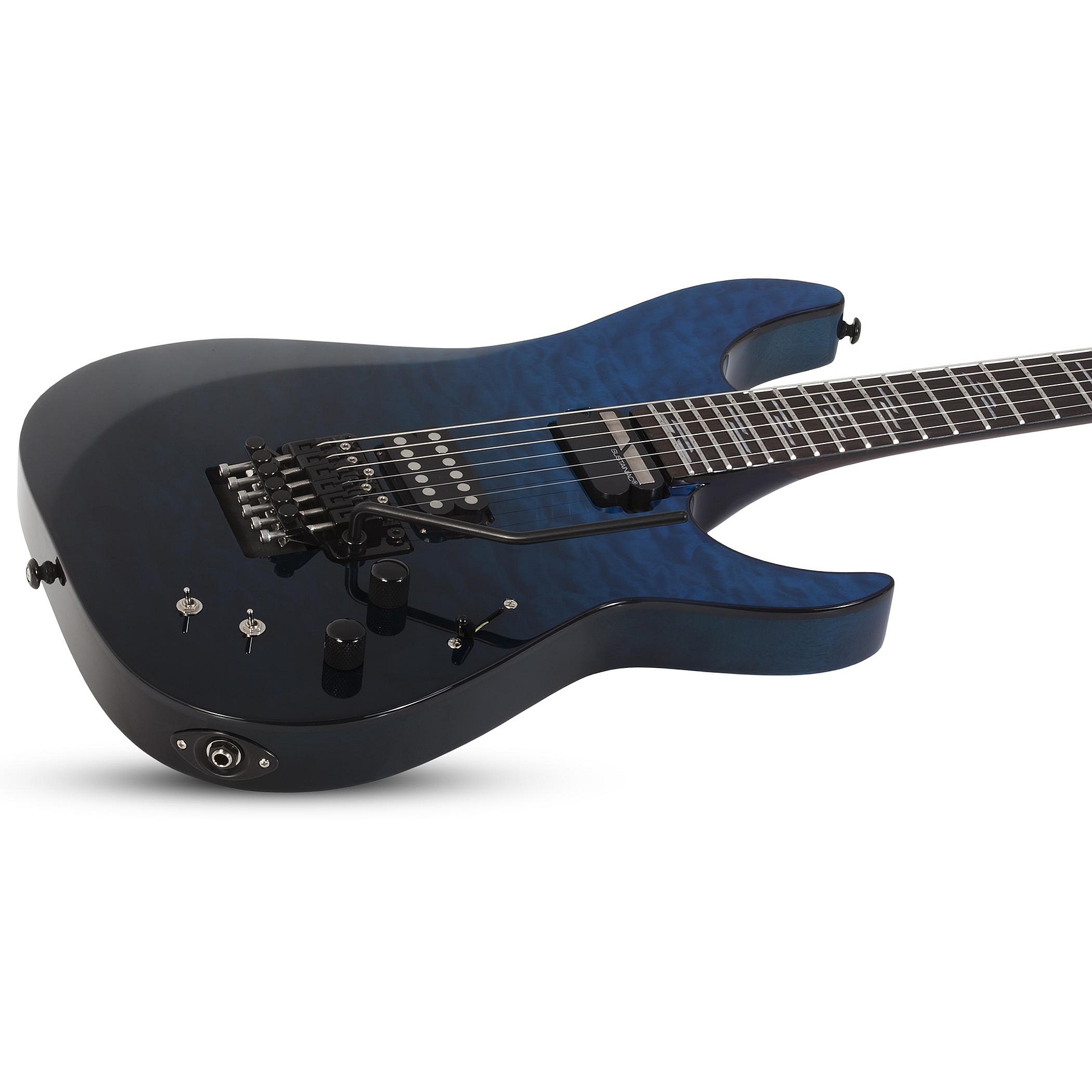 Schecter Reaper-6 FR S Elite Series Elektro Gitar (Deep Ocean Blue