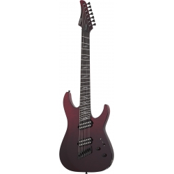 Schecter Reaper-7 Elite Multiscale 7 Telli Elektro Gitar (Blood Burst)