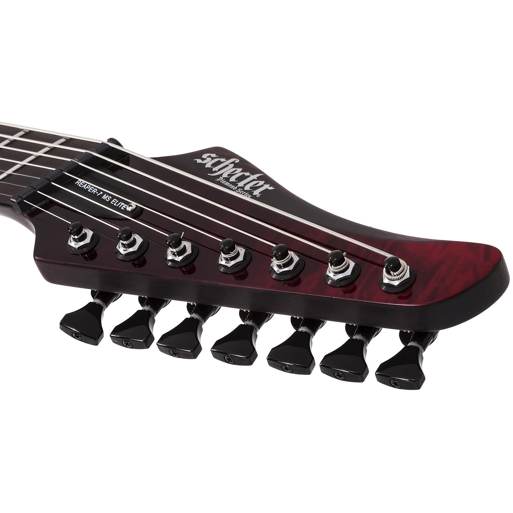 Schecter Reaper-7 Elite Multiscale 7 Telli Elektro Gitar (Blood
