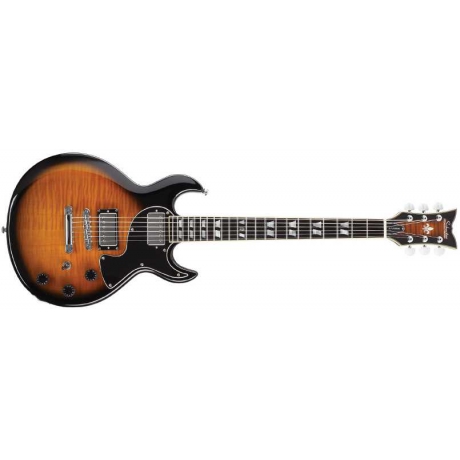 Schecter S1 Custom Elektro Gitar (Vintage Sunburst)<br>Fotoğraf: 2/2