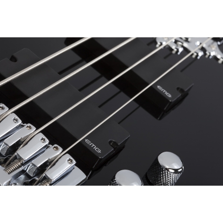 Schecter Sean Yseult Casket Bas Gitar (Siyah)<br>Fotoğraf: 5/10