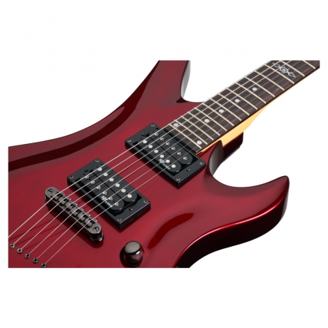 Schecter Sgr Avenger Elektro Gitar (Metalik Kırmızı)<br>Fotoğraf: 2/5