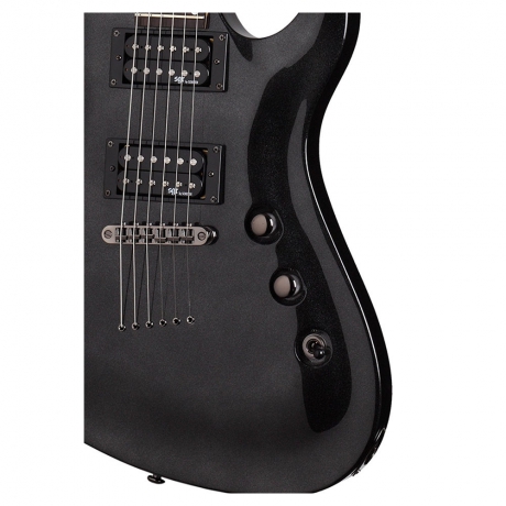 Schecter Sgr Avenger Elektro Gitar (Metalik Siyah)<br>Fotoğraf: 3/5