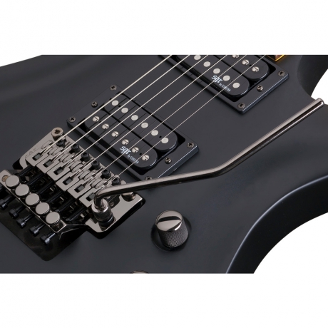 Schecter Sgr Avenger Fr Elektro Gitar (Midnight Satin Black)<br>Fotoğraf: 3/4