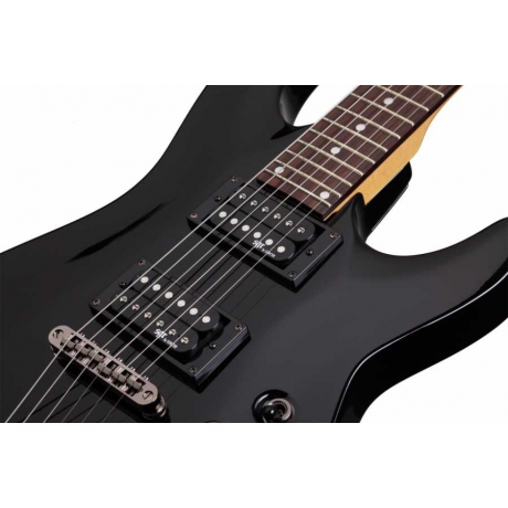Schecter Sgr C-1 Elektro Gitar (Gloss Black)<br>Fotoğraf: 4/5