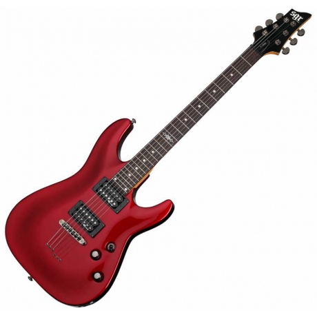 Schecter SGR C-1 Elektro Gitar (Kırmızı)<br>Fotoğraf: 3/4