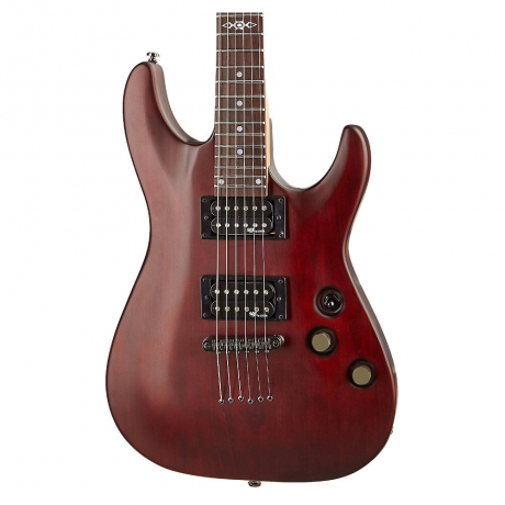 Schecter SGR C-1 Elektro Gitar (Walnut Satin)<br>Fotoğraf: 3/5