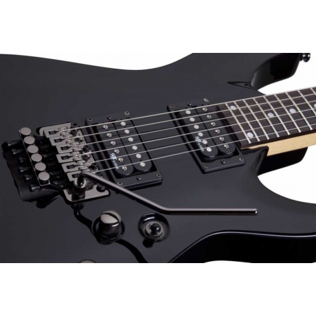 Schecter SGR C-1 FR Elektro Gitar (Gloss Black)<br>Fotoğraf: 6/7