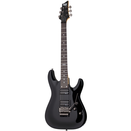 Schecter SGR C-1 FR Elektro Gitar (Gloss Black)<br>Fotoğraf: 1/7