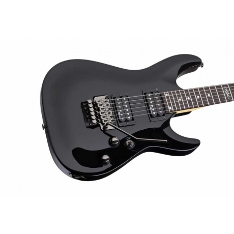 Schecter SGR C-1 FR Elektro Gitar (Gloss Black)<br>Fotoğraf: 3/7