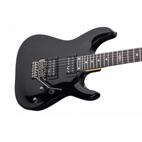 Schecter SGR C-1 FR Elektro Gitar (Gloss Black)<br>Fotoğraf: 2/7