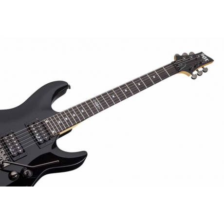 Schecter SGR C-1 FR Elektro Gitar (Gloss Black)<br>Fotoğraf: 5/7