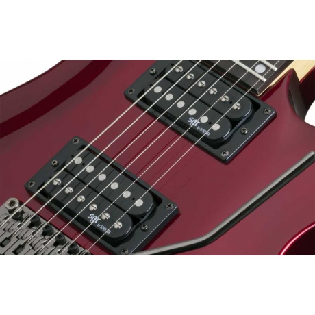 Schecter SGR C-1 FR Elektro Gitar (Metallic Red)<br>Fotoğraf: 3/6
