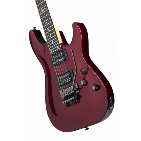 Schecter SGR C-1 FR Elektro Gitar (Metallic Red)<br>Fotoğraf: 4/6