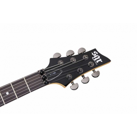 Schecter SGR C-1 FR Elektro Gitar (Midnight Satin Black)<br>Fotoğraf: 3/3