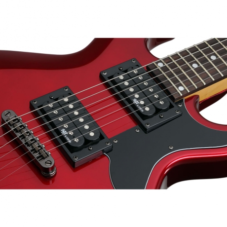 Schecter SGR S-1 Elektro Gitar (Metallic Red)<br>Fotoğraf: 3/4