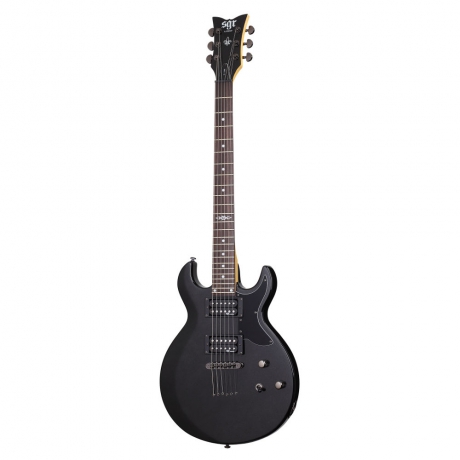 Schecter SGR S-1 Elektro Gitar (Midnight Satin Black)<br>Fotoğraf: 1/5