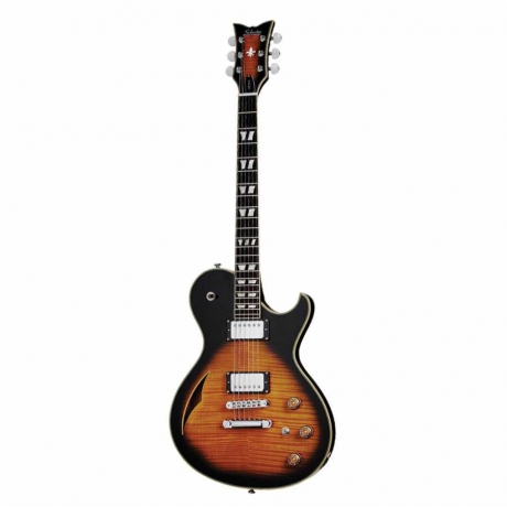 Schecter Solo-6 Custom E/A Elektro Gitar (Dark Vintage Sunburst)<br>Fotoğraf: 1/3