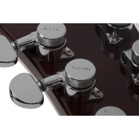 Schecter Solo II Custom Elektro Gitar (Gloss Natural)<br>Fotoğraf: 7/7