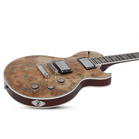 Schecter Solo II Custom Elektro Gitar (Gloss Natural)<br>Fotoğraf: 3/7