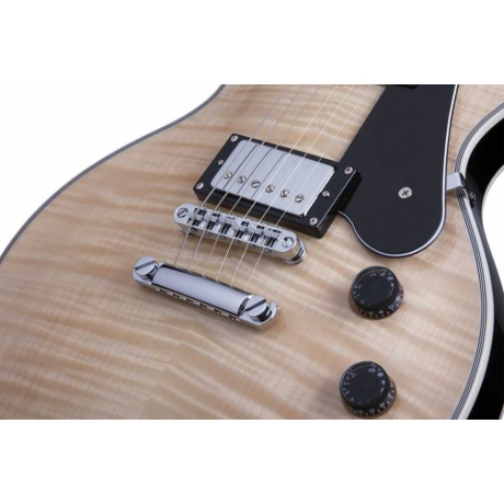 ​​​​​​Schecter Solo II Custom Elektro Gitar (Natural)<br>Fotoğraf: 4/8