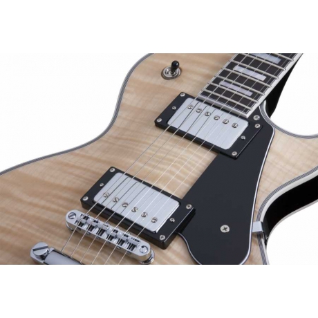 ​​​​​​Schecter Solo II Custom Elektro Gitar (Natural)<br>Fotoğraf: 6/8