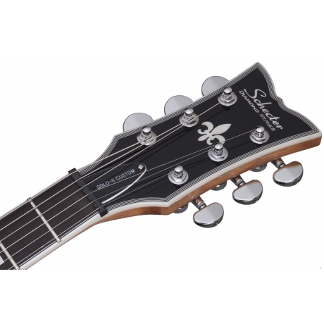 Schecter Solo II Custom Elektro Gitar (Trans Black Burst)<br>Fotoğraf: 4/5