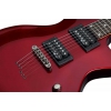 ​​Schecter Solo-II Elektro Gitar (Metalik Kırmızı)<br>Fotoğraf: 6/6