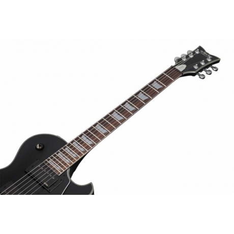 Schecter Solo-II Platinum Elektro Gitar (Satin Black)<br>Fotoğraf: 3/5