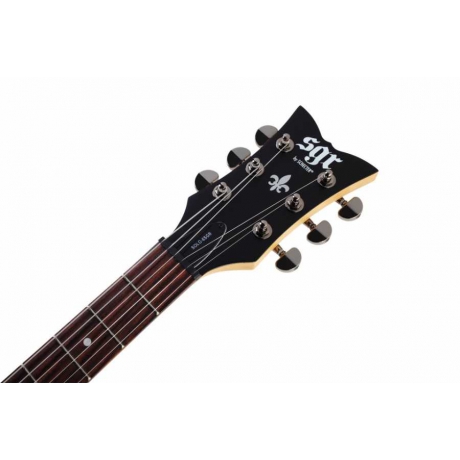 Schecter Solo-II SGR Elektro Gitar (Mat Siyah)<br>Fotoğraf: 3/6