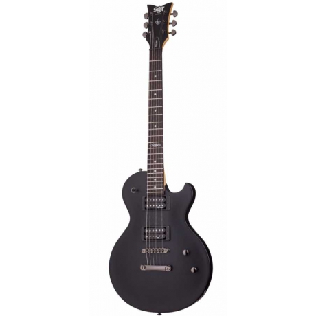 Schecter Solo-II SGR Elektro Gitar (Mat Siyah)<br>Fotoğraf: 1/6