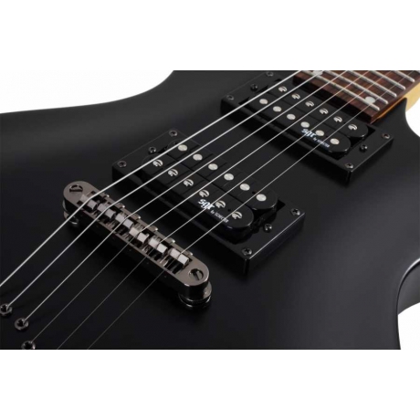 Schecter Solo-II SGR Elektro Gitar (Mat Siyah)<br>Fotoğraf: 5/6