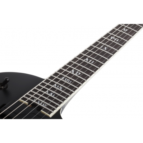 Schecter Solo-II SLS Elite Evil Twin Elektro Gitar (Mat Siyah)<br>Fotoğraf: 6/8