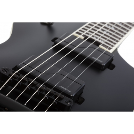Schecter Solo-II SLS Elite Evil Twin Elektro Gitar (Mat Siyah)<br>Fotoğraf: 3/8