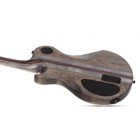 Schecter Solo-II SLS Elite Evil Twin Elektro Gitar (Mat Siyah)<br>Fotoğraf: 7/8