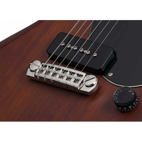 Schecter SOLO-II Special Elektro Gitar (Walnut Pearl)<br>Fotoğraf: 4/8