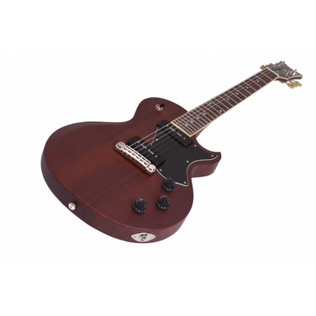 Schecter SOLO-II Special Elektro Gitar (Walnut Pearl)<br>Fotoğraf: 7/8