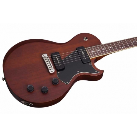 Schecter SOLO-II Special Elektro Gitar (Walnut Pearl)<br>Fotoğraf: 5/8