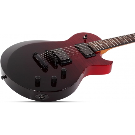 Schecter Solo-II Standard Elektro Gitar (Bloodburstl)<br>Fotoğraf: 2/9