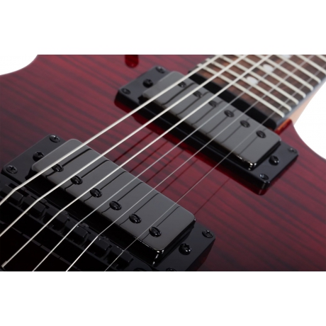 Schecter Solo-II Standard Elektro Gitar (Bloodburstl)<br>Fotoğraf: 5/9