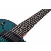 Schecter Solo-II Standard Elektro Gitar (Ocean Blue Burst Burl)<br>Fotoğraf: 6/7