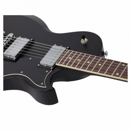 Schecter Solo II Standart Elektro Gitar (Black Pearl)<br>Fotoğraf: 2/3